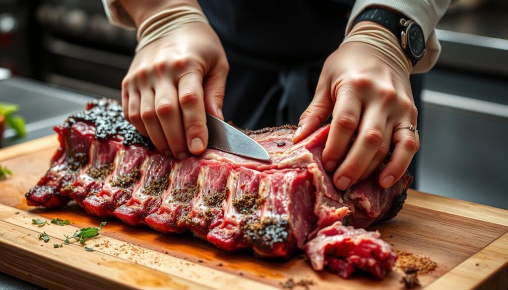 Beef Ribs Trimming Technique