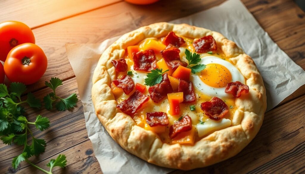 Crescent Roll Breakfast Pizza