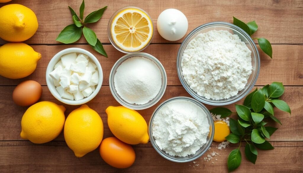 Lemon Ricotta Cake Ingredients