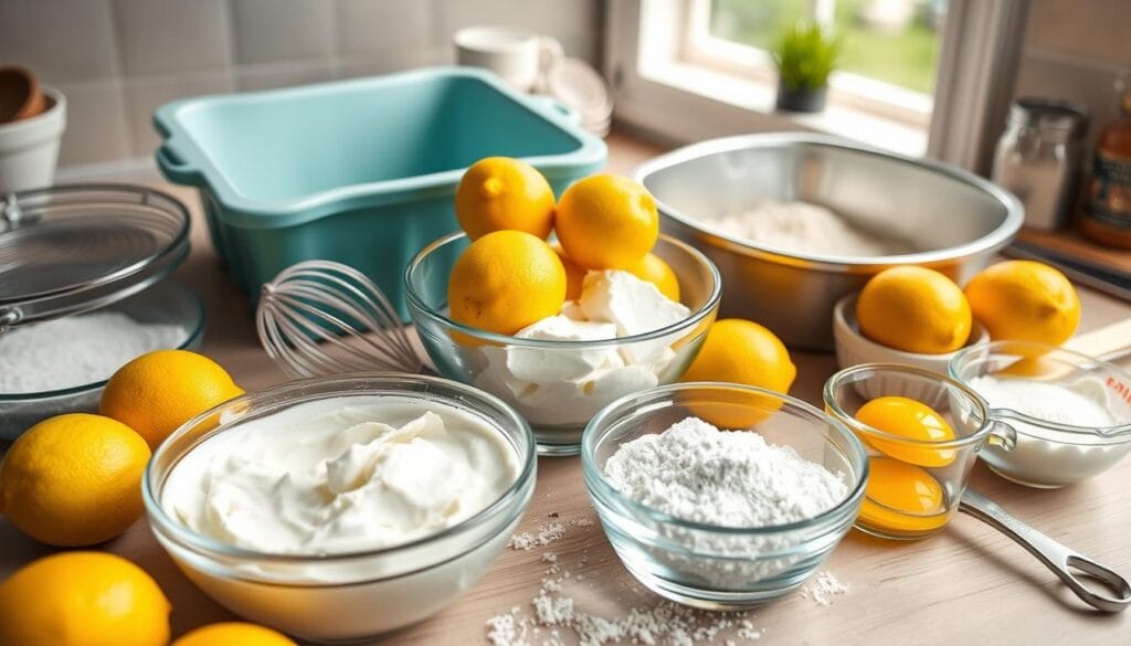 Lemon Ricotta Cake Preparation Steps