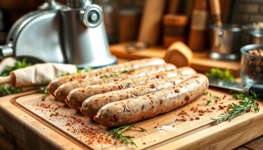 Preparing Venison Sausage