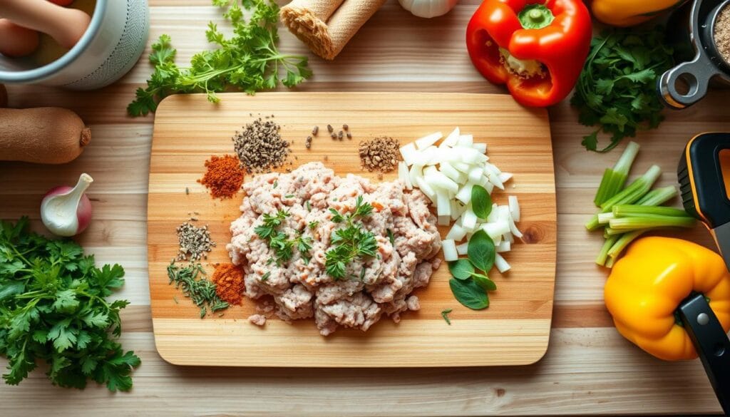 Turkey Breakfast Sausage Preparation