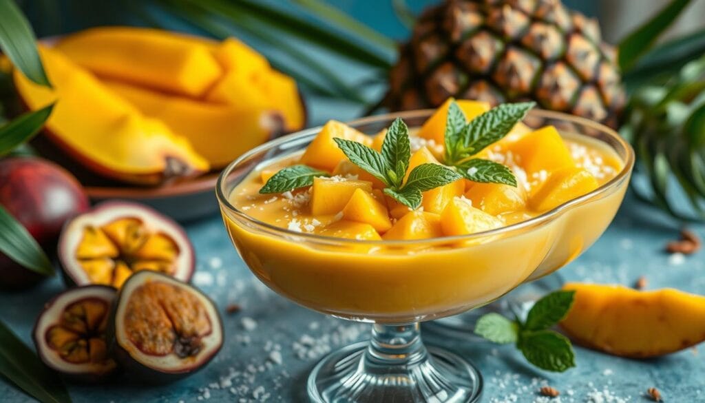 mango pudding