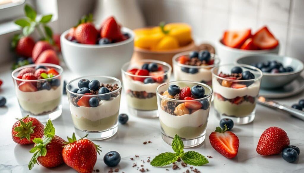 mini dessert cups