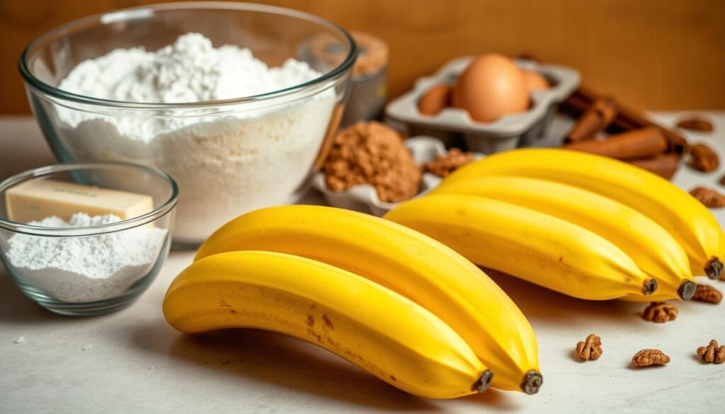 Banana Bread Ingredients