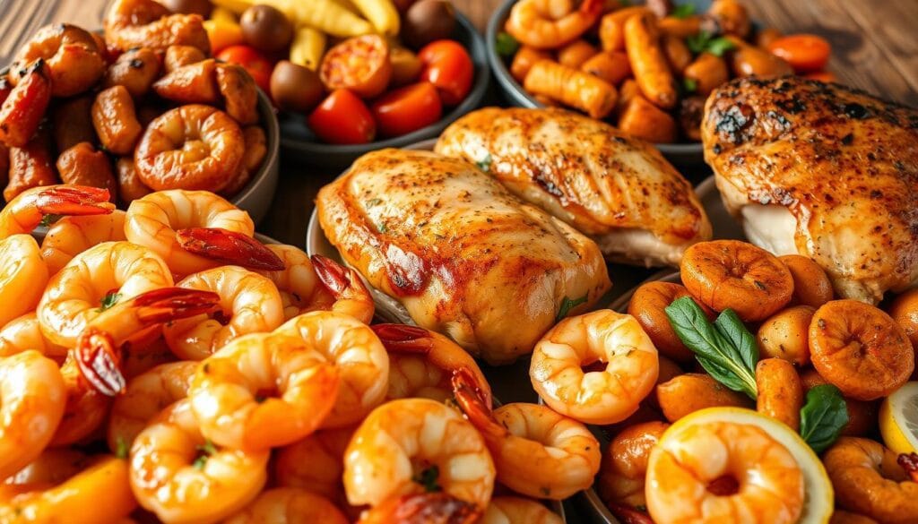 Chicken and Shrimp Side Dishes