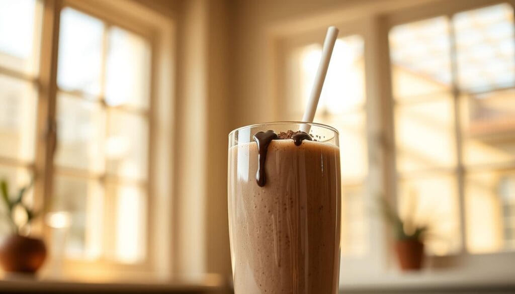 Chocolate Cottage Cheese Smoothie