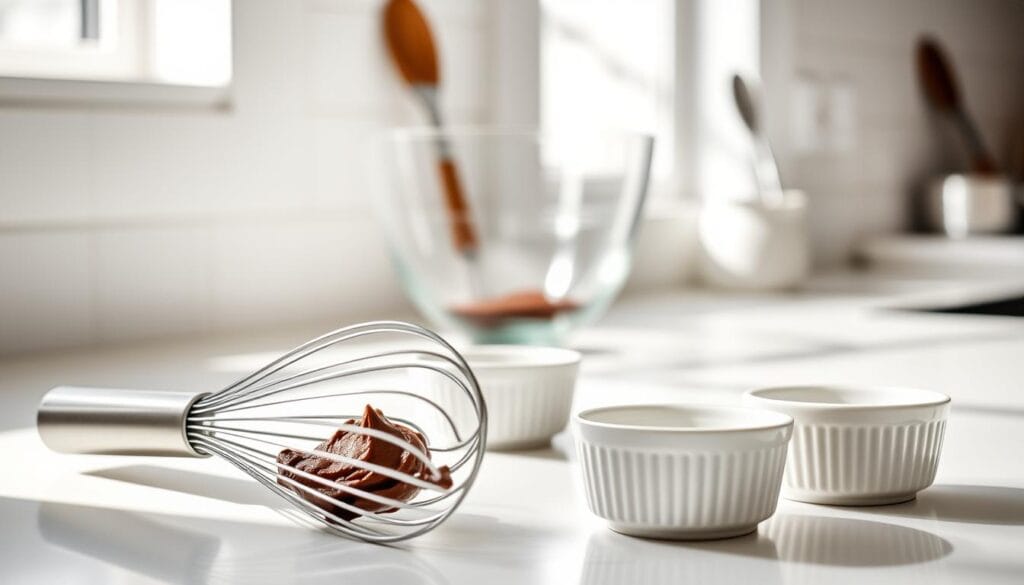 Chocolate Mousse Preparation Tools