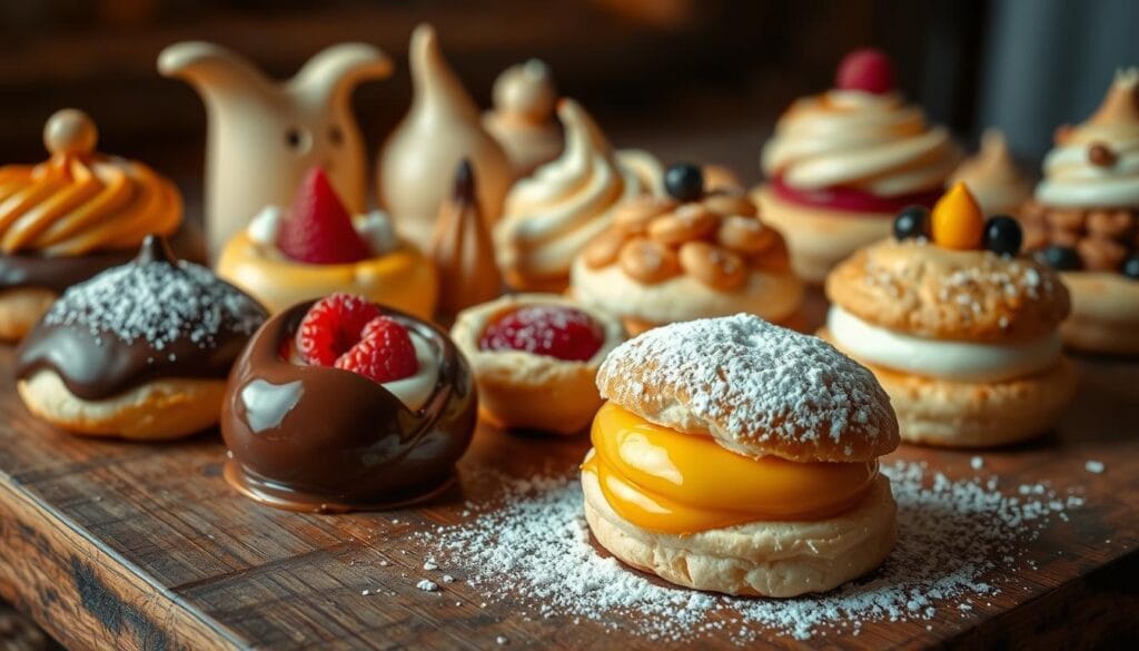 Creative Cream Puff Variations