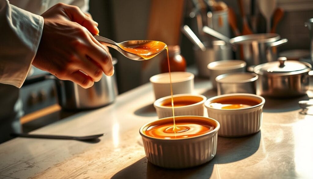 Delicious Crème Caramel Preparation