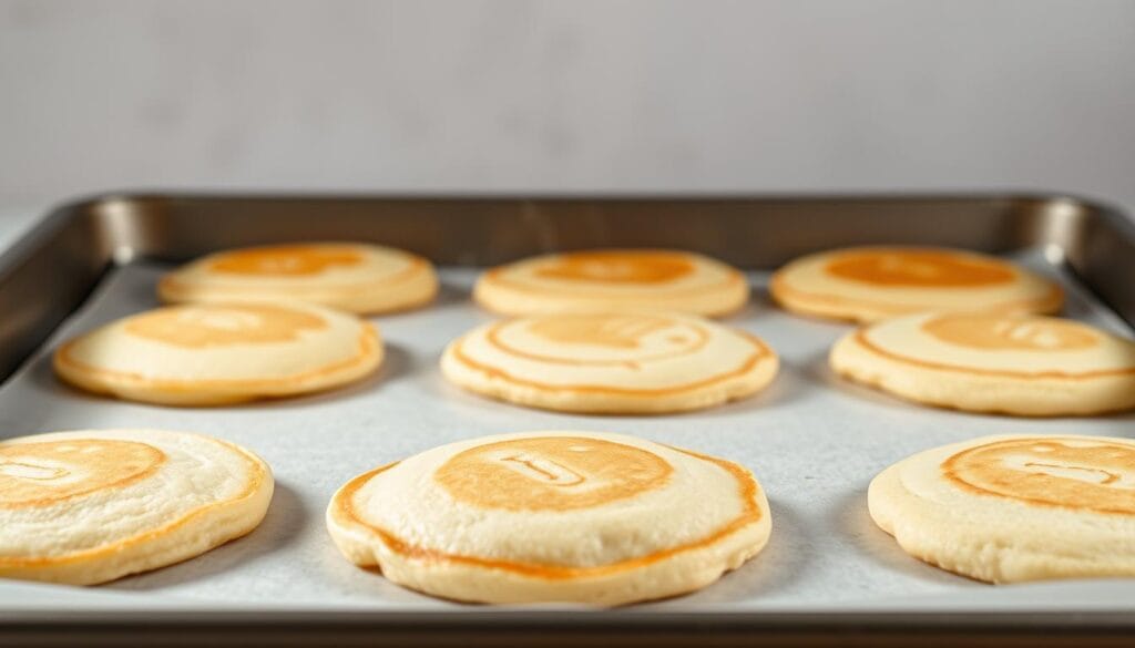 Freezer-friendly sheet pan pancakes