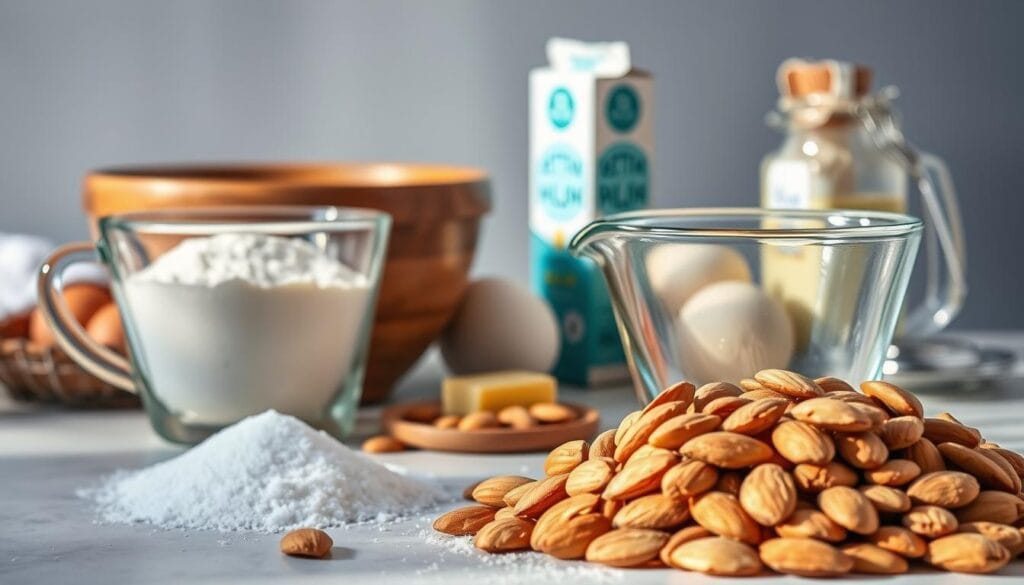 Ingredients for Italian Almond Cookies