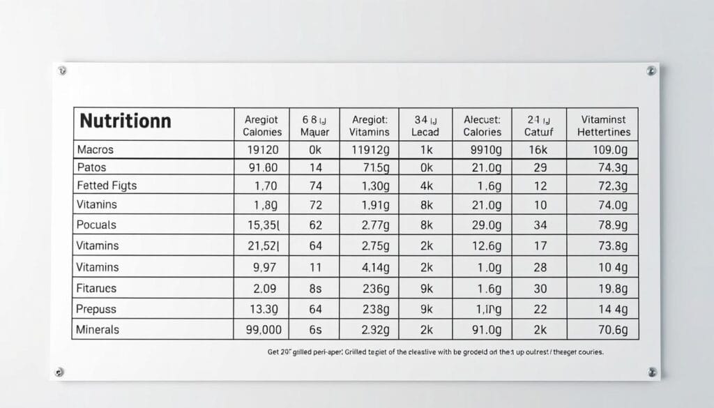 Nutritional Information