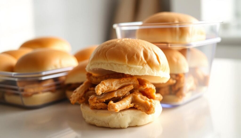 Storing Chicken Sliders