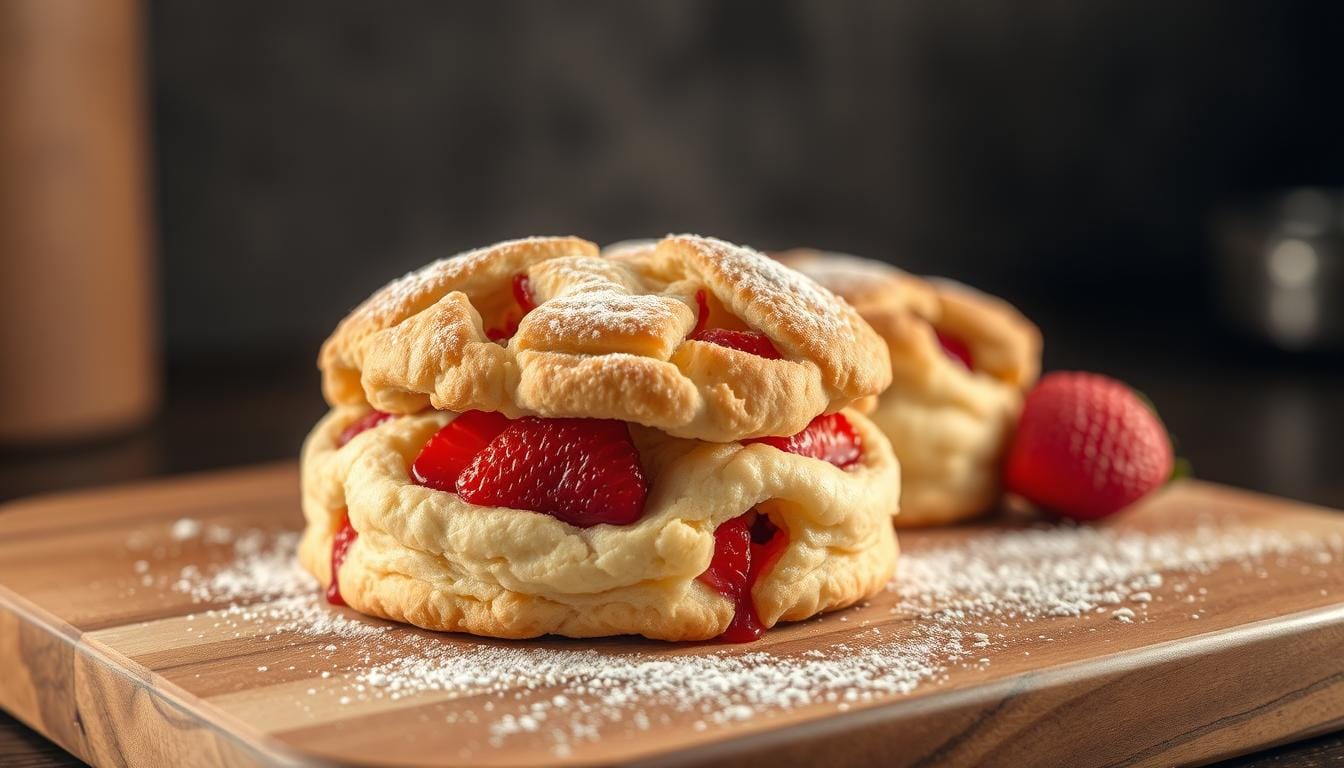 Strawberry Biscuits