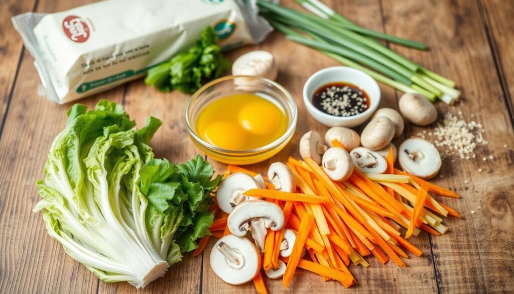 Vegetable Egg Roll Ingredients