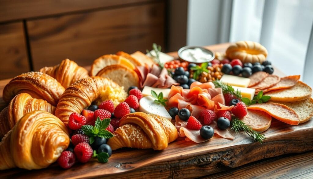 breakfast grazing board