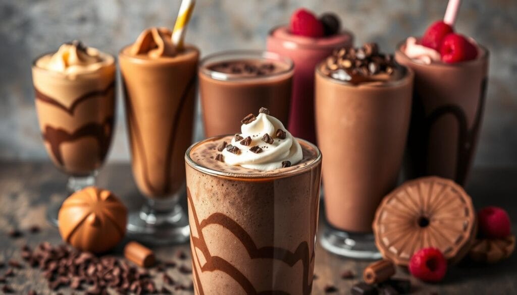 creative chocolate smoothie recipes