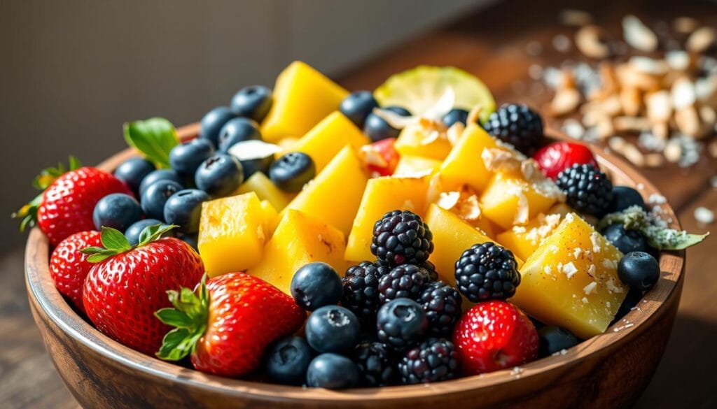 fresh fruit dessert