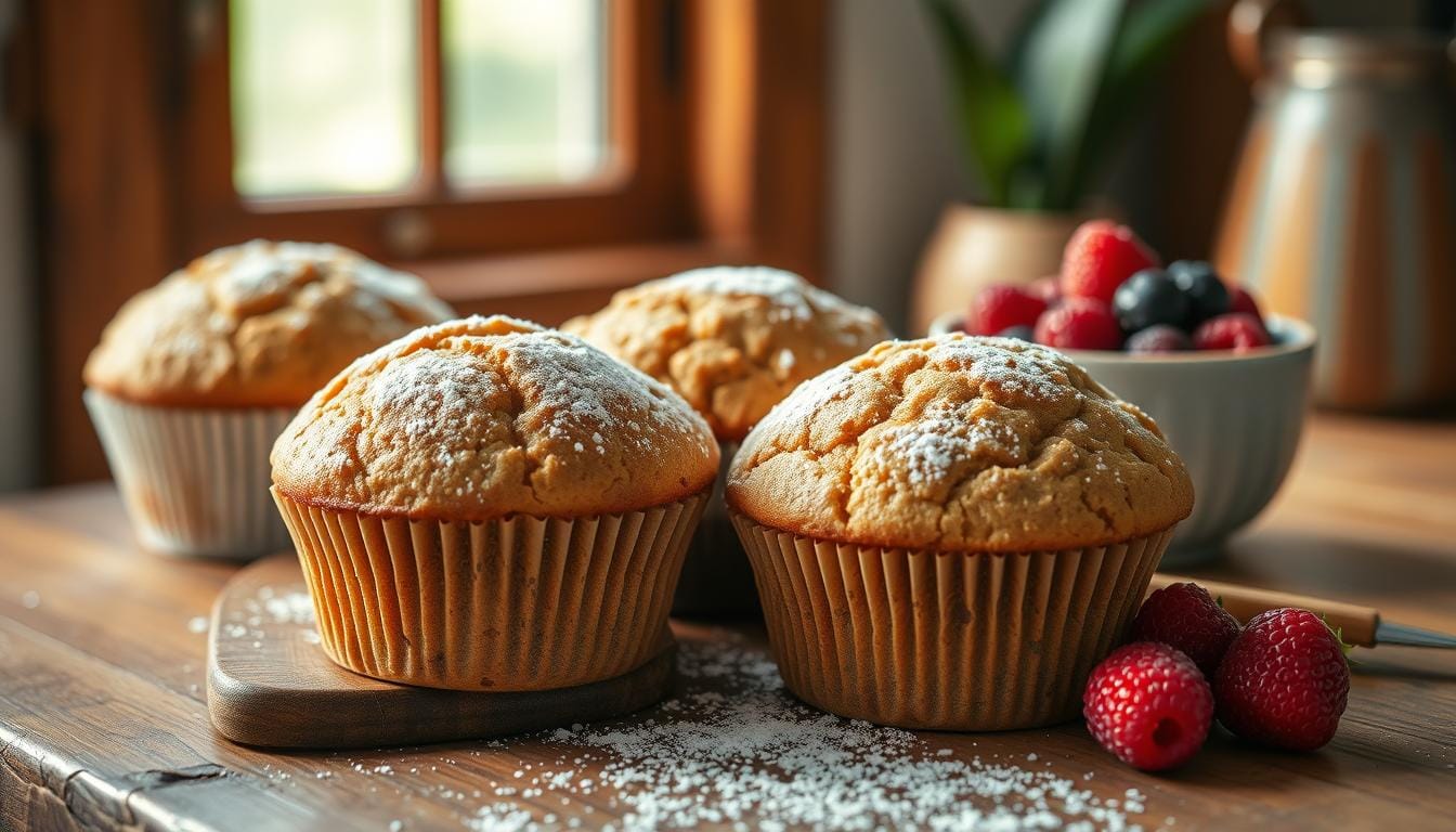 healthy bran muffin