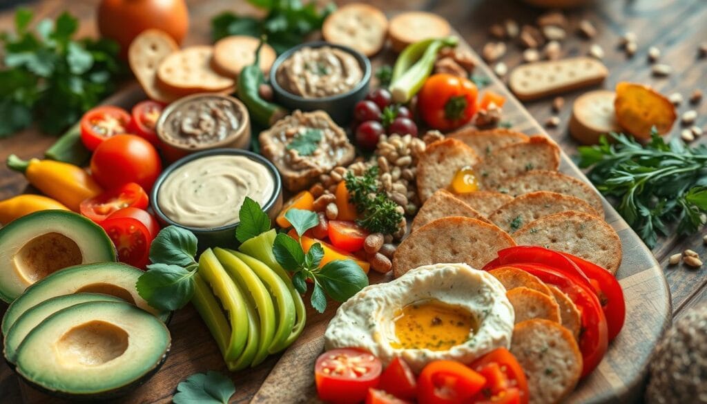 vegetarian breakfast charcuterie