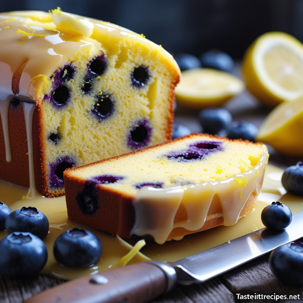 Lemon Blueberry Pound Cake