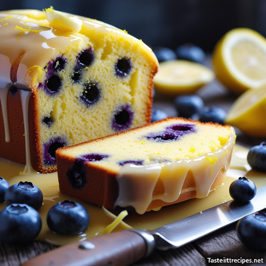 Lemon Blueberry Pound Cake